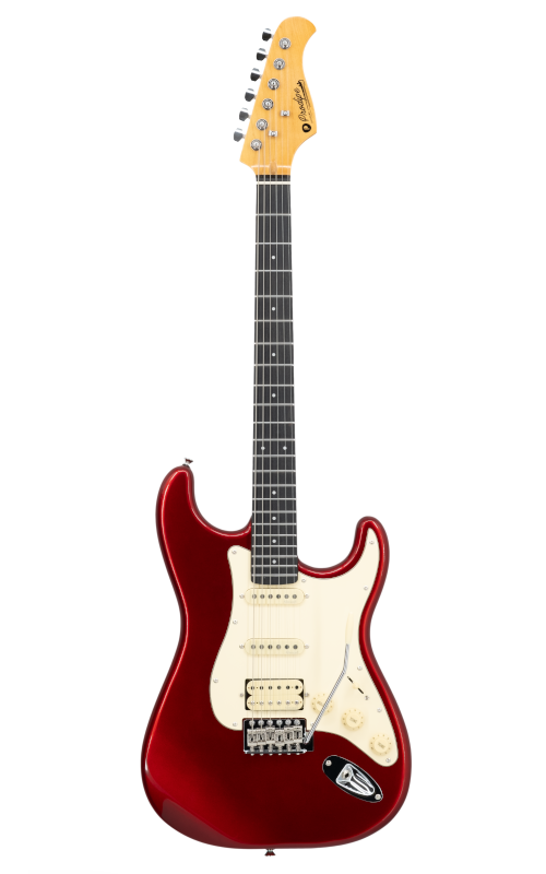 Prodipe ST83 RA Candy Red electric guitar